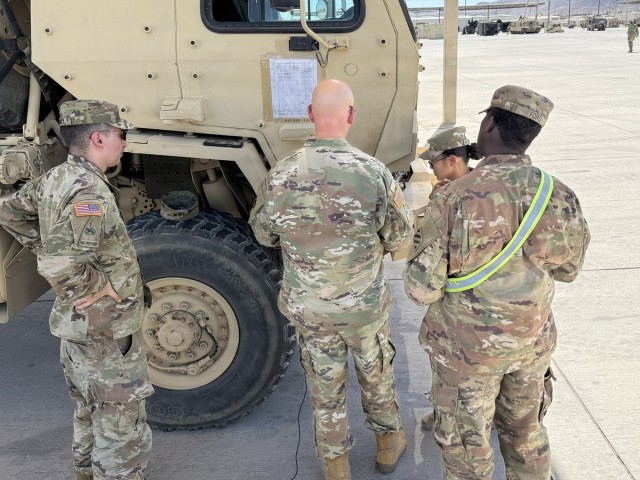 CECOM ILSC AIAM team brings AI maintenance tool to Soldiers at the National Training Center